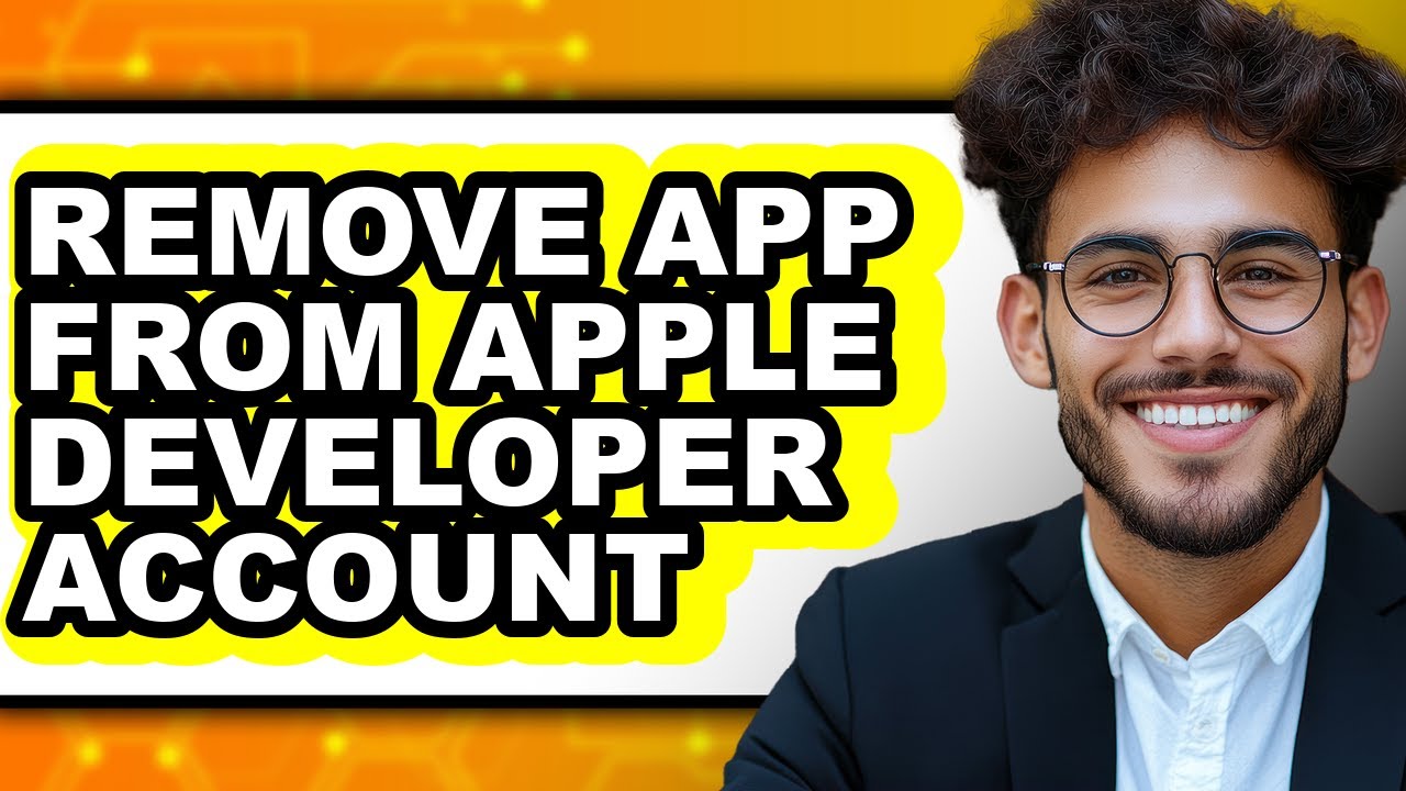 How to Remove App from Apple Developer Account (updated) - YouTube