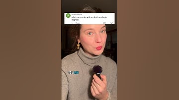 What do you think about a career in anthropology? #careerpath #anthropologistexplains