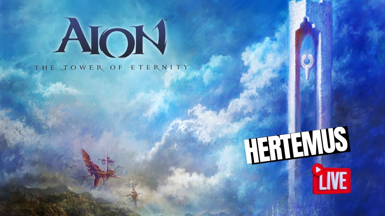 🔴 LIVE DO HERTEMUS!!! AION!!!!! EVOLUINDO A CHANTER!!!!!