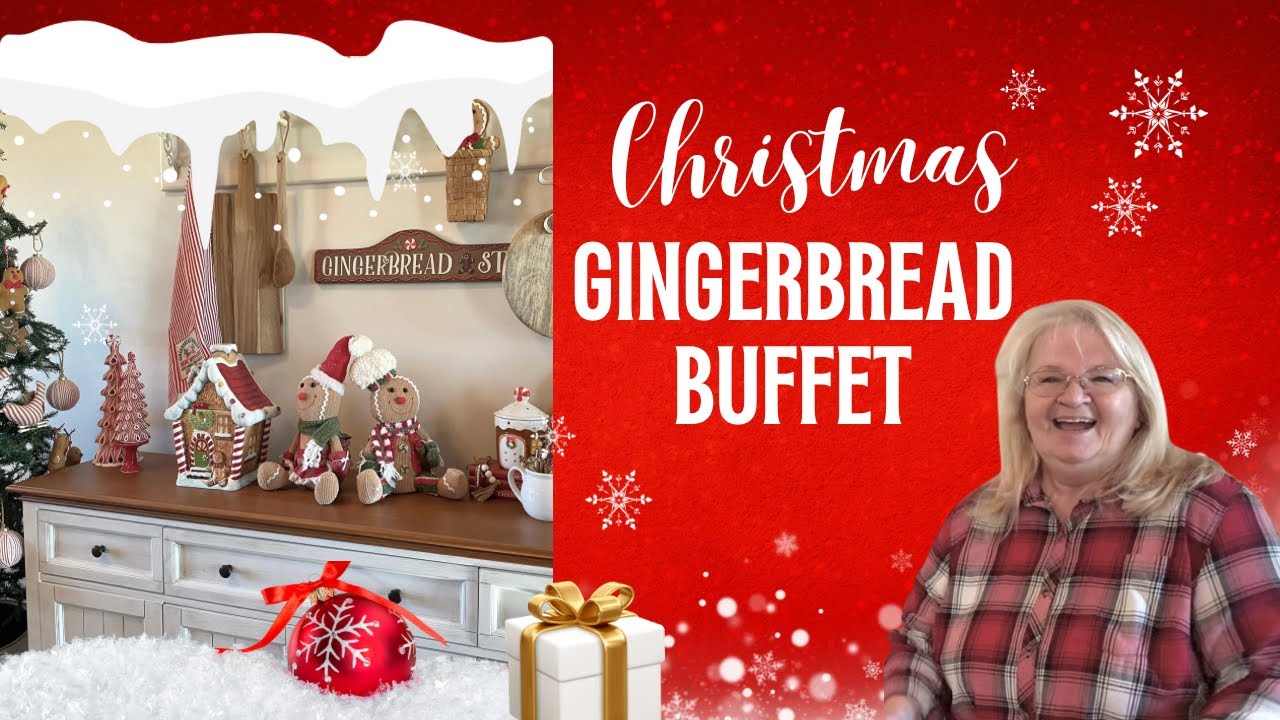 Рождественский пряничный буфет 2025 года