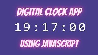 Digital Clock Using using HTML, CSS, JavaScript in 5mins ??? screenshot 4