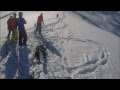 Gudauri January 2016 Chrdili Lomisi Monastery Freeride Georgian Ski Lift Riding