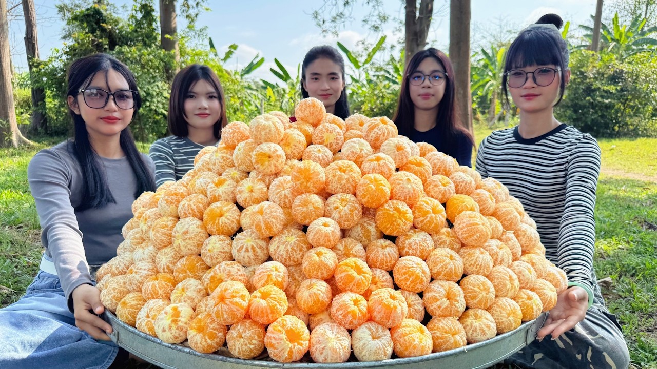 Amazing cooking oranges jelly and oranges juice recipe