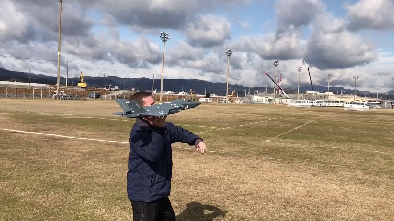 Banana hobby F35, with HobbyKing 50 mm EDF YouTube