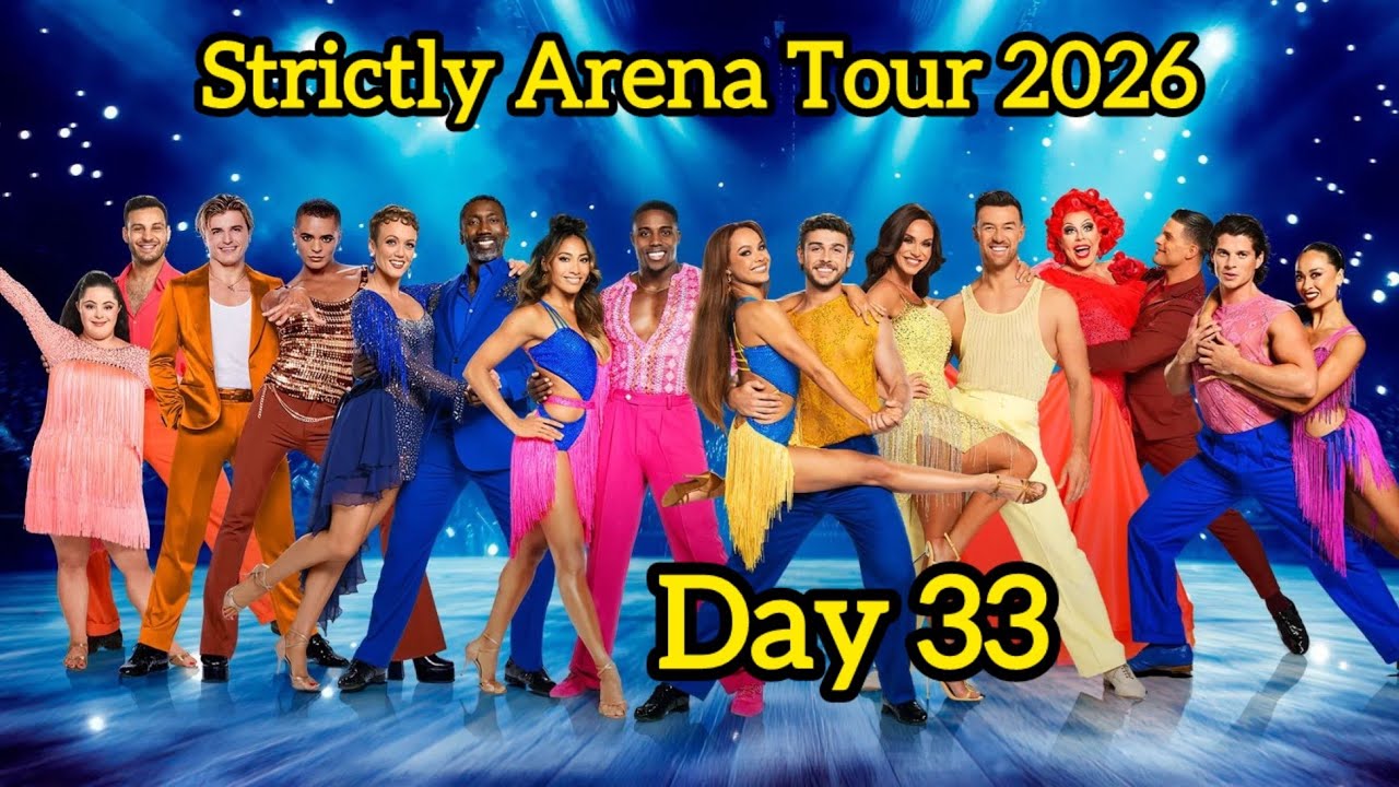 Strictly Arena Tour 2026 VLOG - day 33/ Vito Coppola
