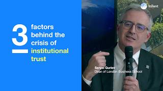 3 factors behind the crisis of institutional trust