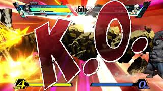 Requested ULTIMATE MARVEL VS. CAPCOM 3 Hulk/Haggar/Nemesis Arcade Gameplay