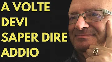 Come salutare una persona per sempre?