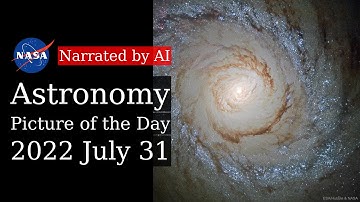 APOD: 2022-07-31 - Starburst Galaxy M94 from Hubble (Narrated by Brian)