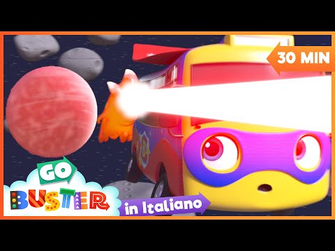 Super Buster e i pianeti colorati | Go Buster in Italiano 🚌 - Cartoni animati per bambini