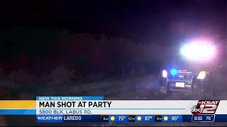 Man shot at graduation party