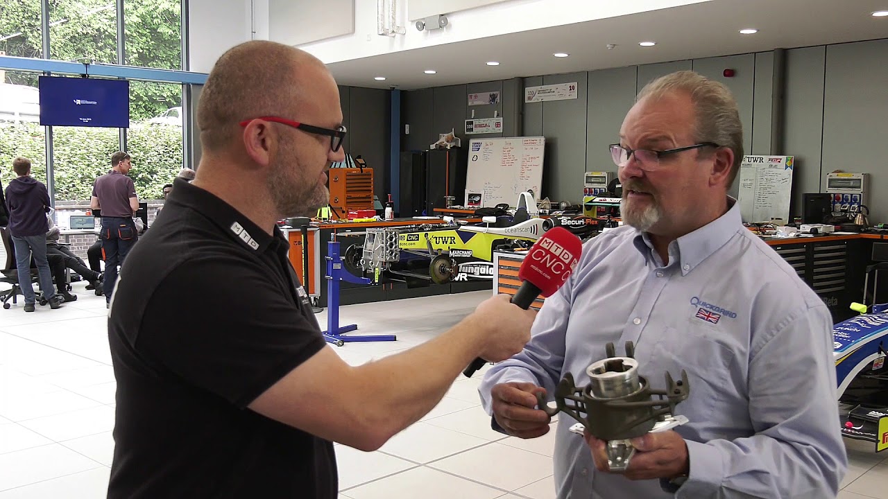 UWR and Quickgrind - machining components for motorsport