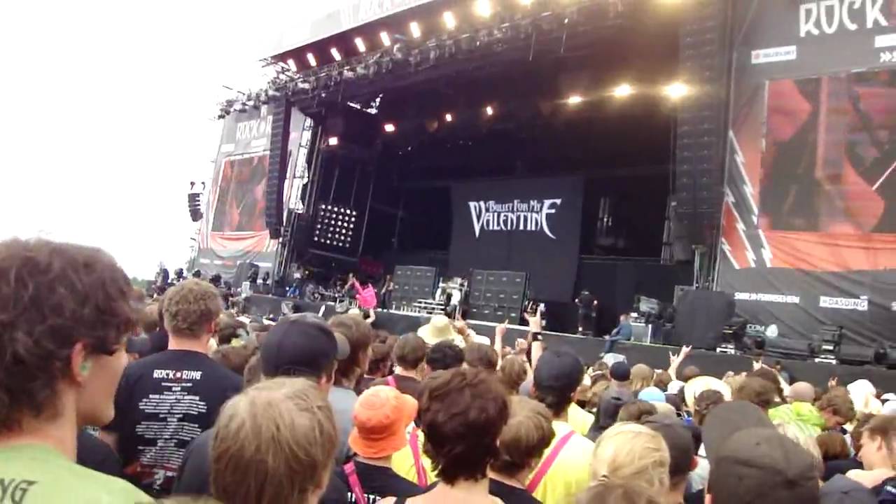 Bullet for my Valentine Tears Don't Fall live Rock am Ring 2010 HD