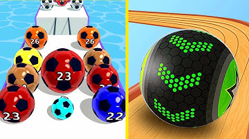 Marbel Run Vs Going Balls Walkthrough Android iOS Gameplay HDE43