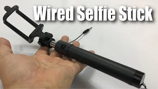 Wired Monopod Selfie Stick Review