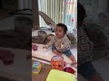 ママが帰ってきたときの反応 #baby #赤ちゃん