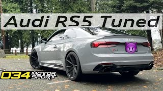 Audi B9 RS5 Gets Crackalackin' with 034 Motorsport Stage 1 Tune