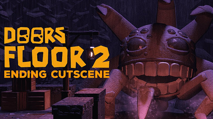 DOORS FLOOR 2 | Ending Cutscene
