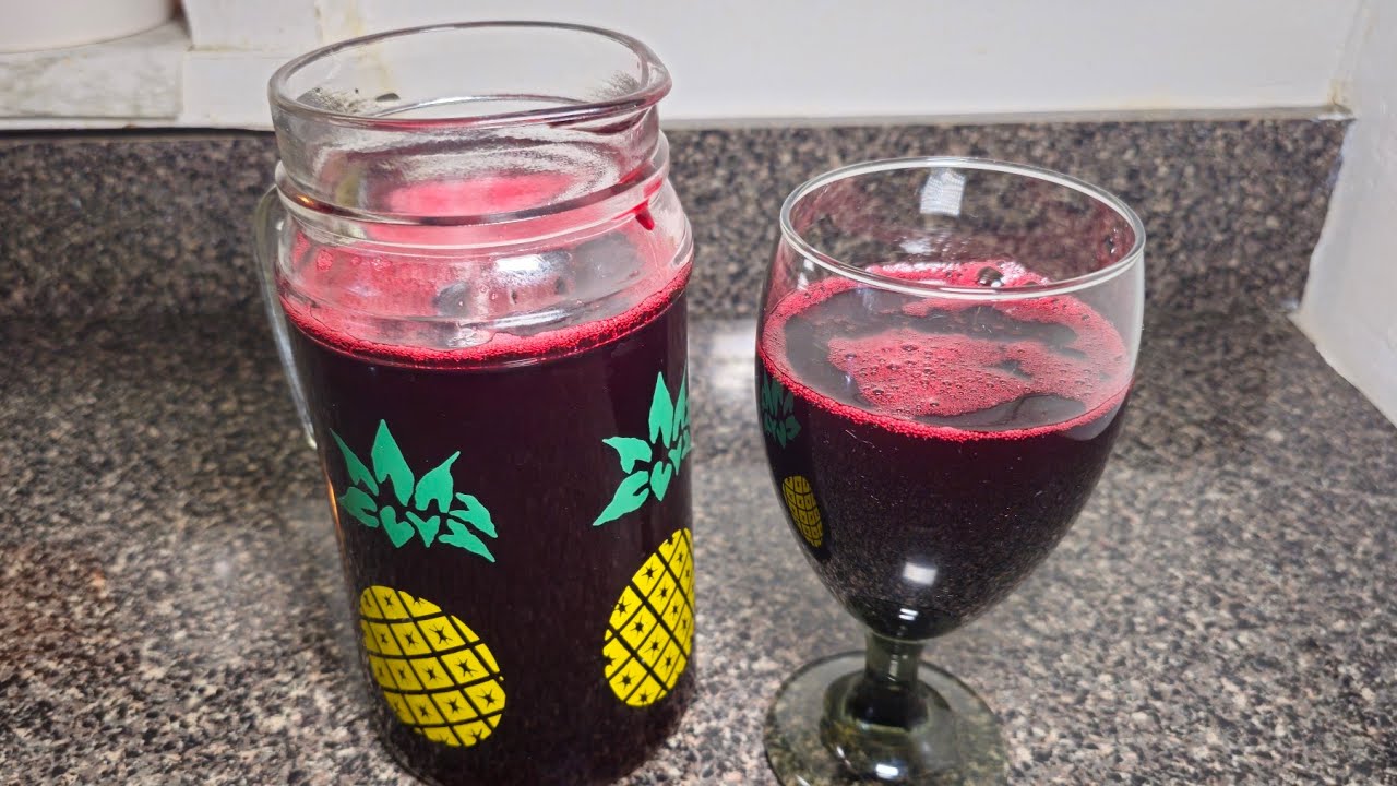 Ямайский напиток из щавеля (очень просто!!)