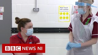 First Covid-19 vaccine in Northern Ireland given to nurse