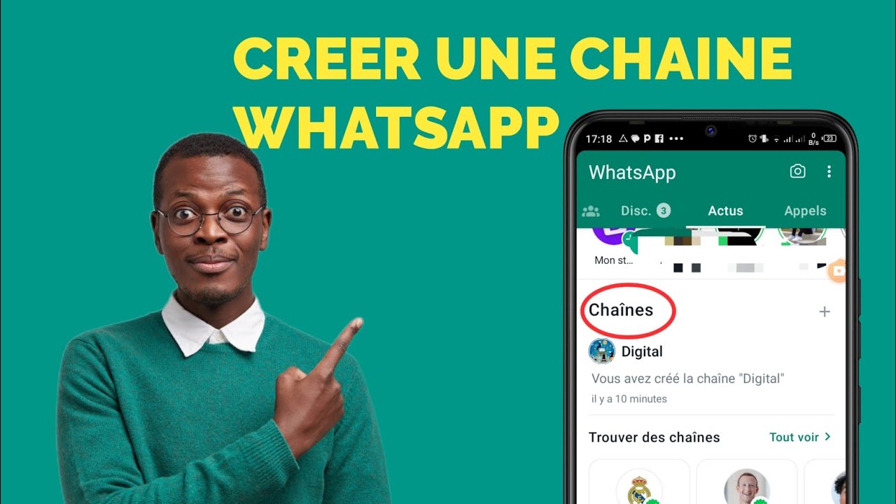 Comment créer une chaîne sur WhatsApp | 2023 - YouTube
