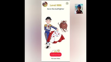 DOP 2 | Delete One Part 2 Level 1382 Save the bullfighter #dop2 #gameplay #androidgames #shorts