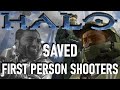 Halo saved first person shooters response to under the mayo and dj peach cobbler