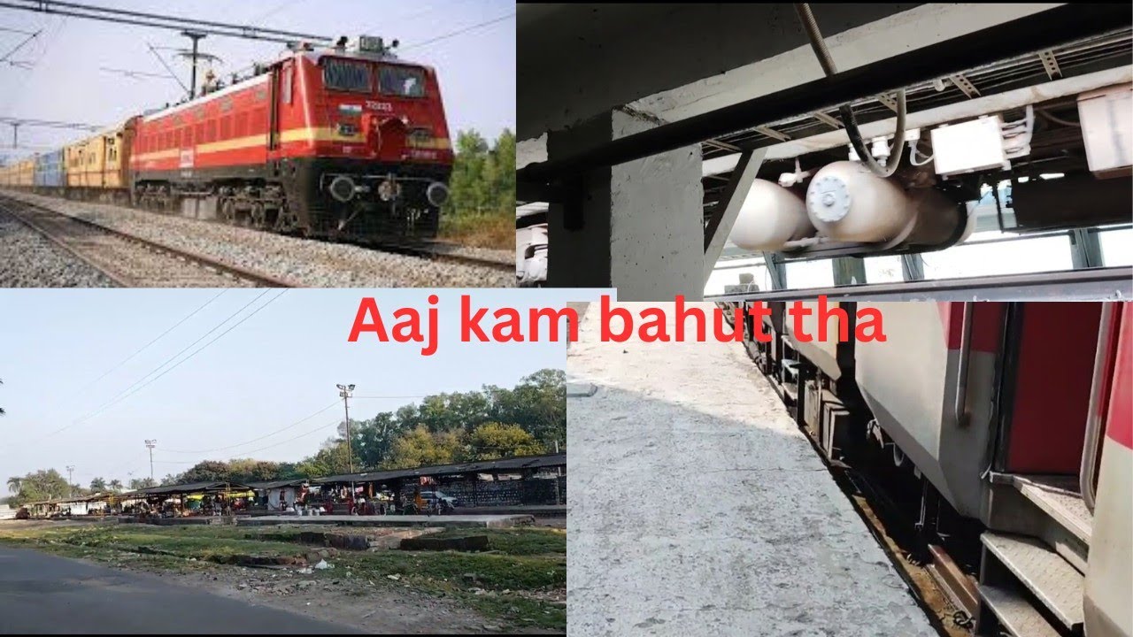 🤔Aaj humne do🚂 train ka 🧑‍🔧maintenance 🤔karna pada donon train 🚂mein