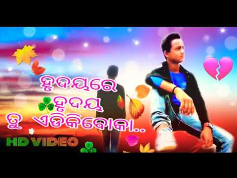 Hrudaya Re Hrudaya Tu Ediki Boka New Odia Sad Song Video...