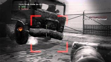 MW3 Robot Fight - Sentry Turret vs. Assault Drone