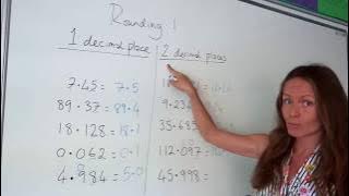 The Maths Prof: Rounding Decimals