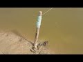 Really Amazing Hook Fishing Video | Traditional Hook Fishing In Village Pond | Best Hook Fishing