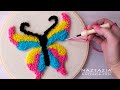 Punch needle for beginners  embroidery and rug making tutorial by naztazia