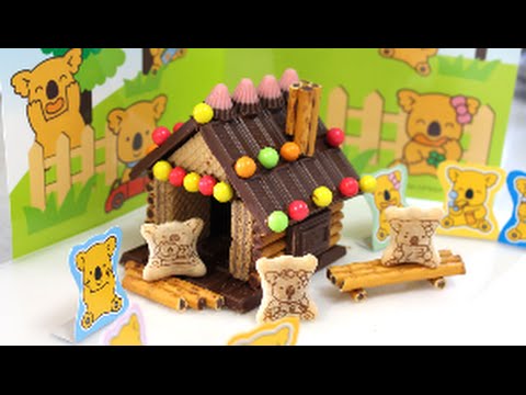 How To Make Candy House コアラのマーチ お菓子の家手作りキット Youtube