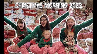 CHRISTMAS MORNING OPENING PRESENTS!