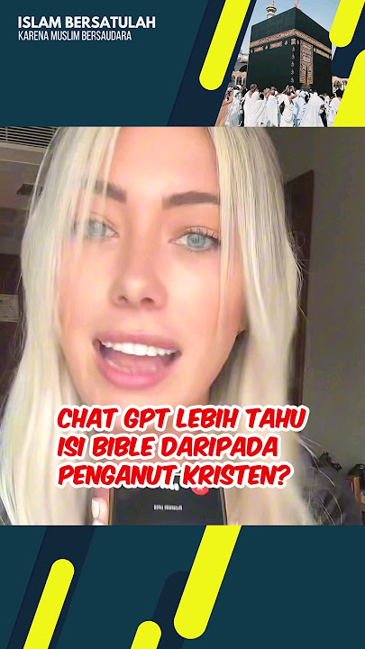 Chat GPT aja tahu Yesus bukan Tuhan 😊 #shorts