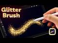 Procreate brush tutorial  | custom Glitter Brushes for Procreate Fashion Illustration (Hindi/Urdu)