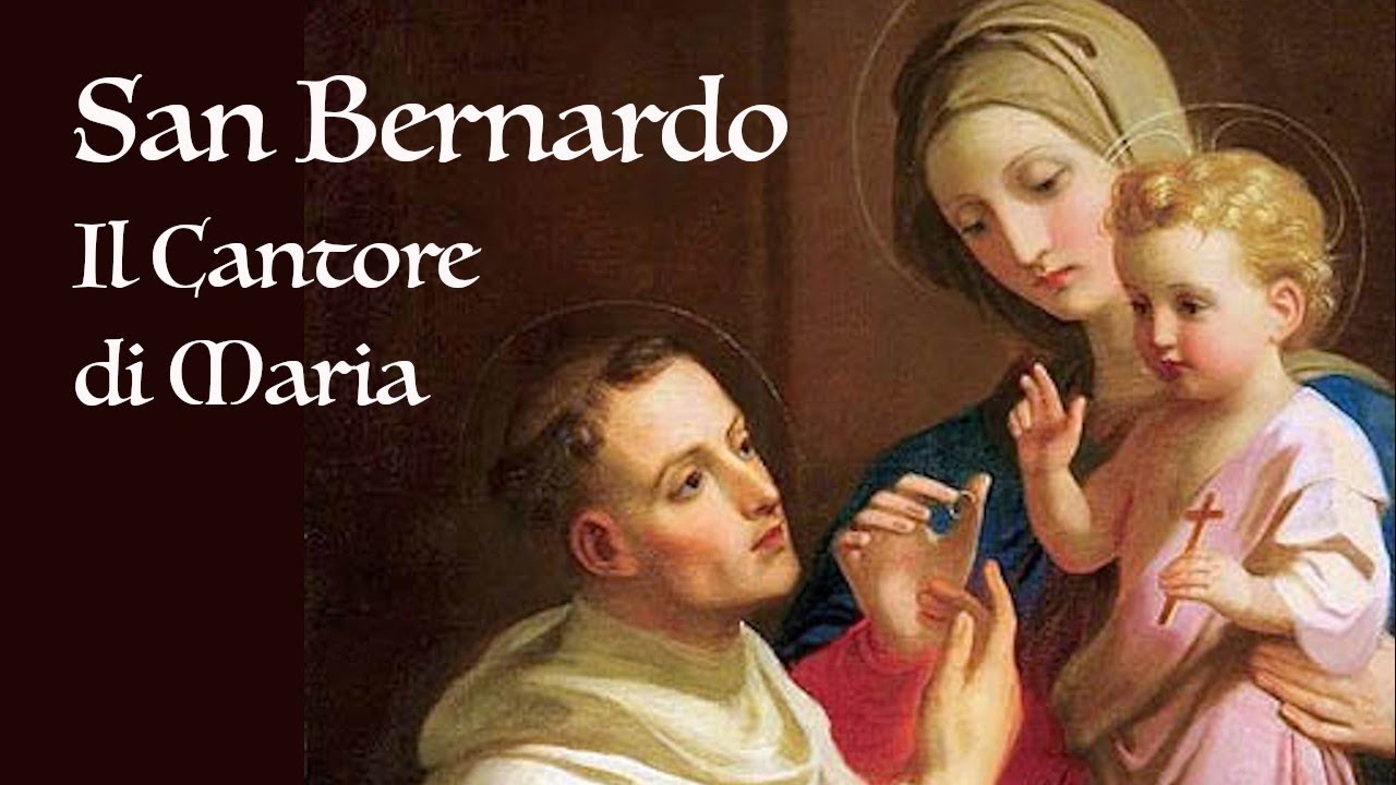 20 agosto 2022 - San Bernardo di Chiaravalle, il Cantore di Maria - YouTube