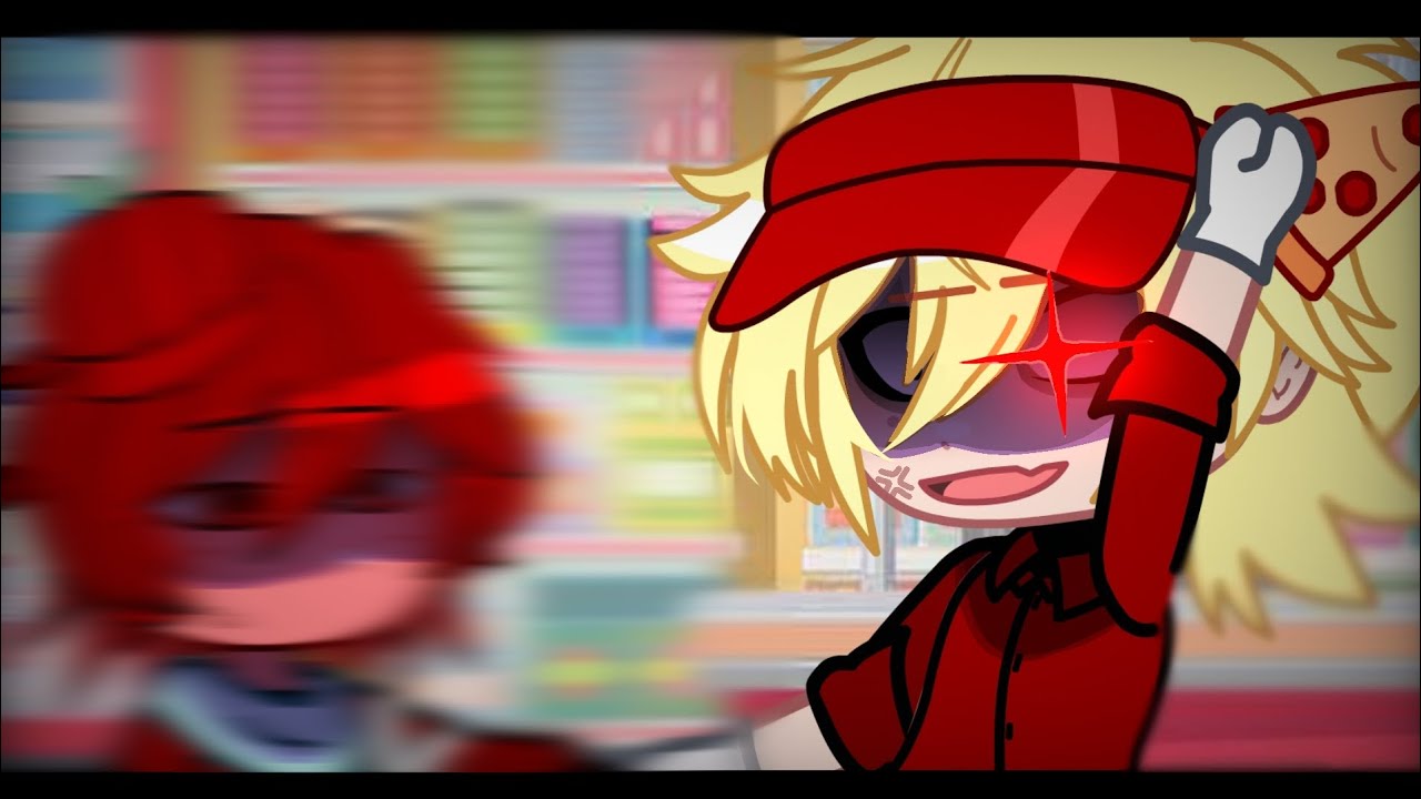 coolkid visiting elliot's pizza place 🍕 | FORSAKEN | yo is that a ( pizza ) ? | gacha club parody 