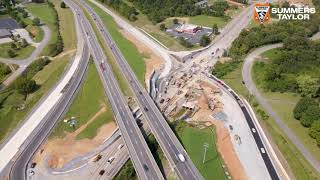 Video still for Diverging Diamond Interchange Begins to Shine in Tennessee