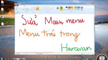 Thêm và sửa menu, tạo menu sổ xuống trong Haravan