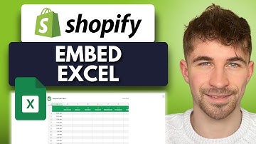 How to Embed an Excel File on Shopify (2025)