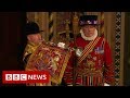 Queen's Speech: Fanfare announces start of procession - BBC News
