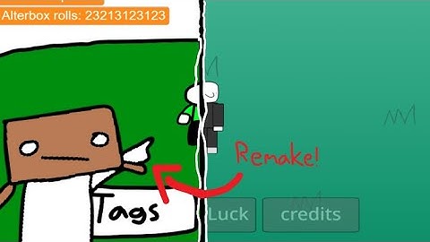 Remaking my RNG game in Scratch