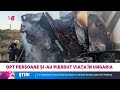 Accident în Ungaria: 8 morți după ce un microbuz înmatriculat în Moldova s-a ciocnit cu un camion