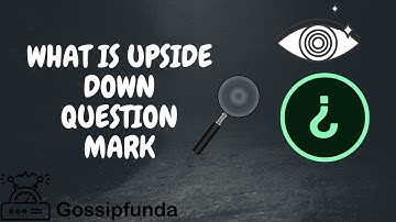 Upside down question mark ¿ | What is Upside Down Question Mark and How to make it ¿