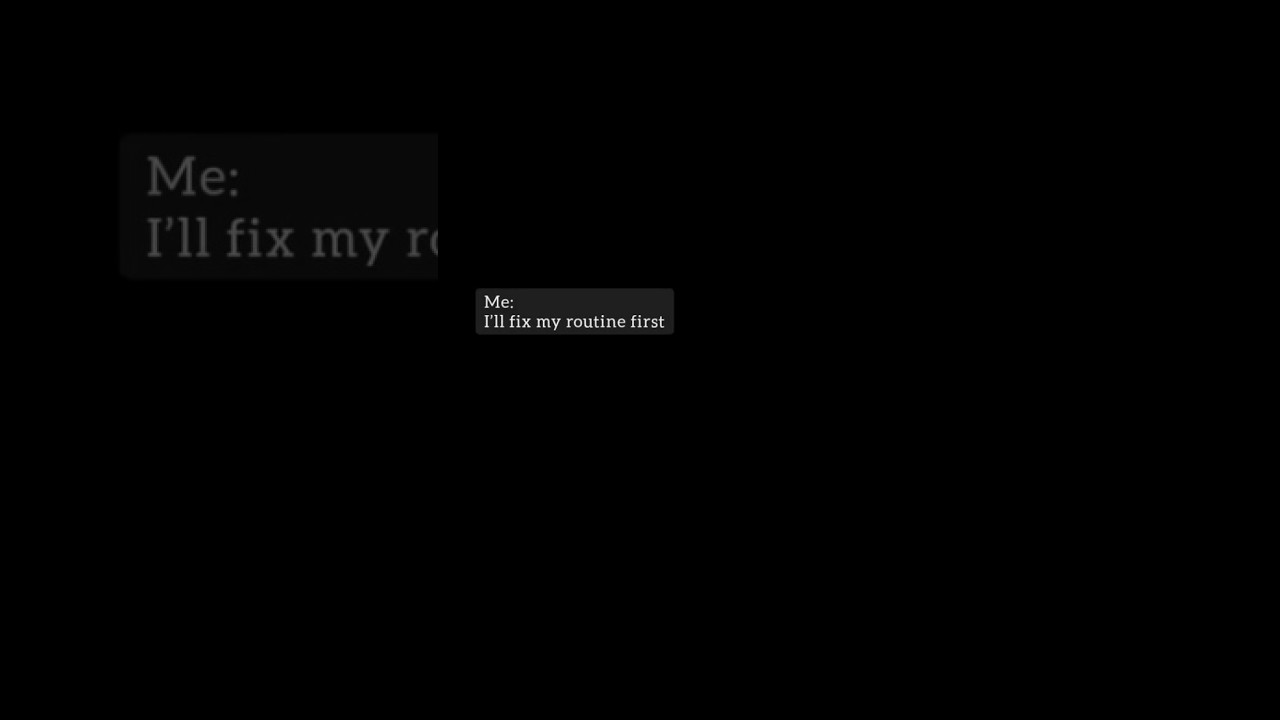 Still “fixing” things | Me vs Brain | Self Talk | Psychology | Mindset | Relatable Internal Thoughts