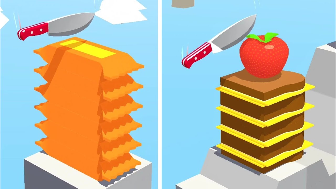 Slice It All Gameplay! Satisfying and Relaxing ASMR Slicing Video NEW UPDATE