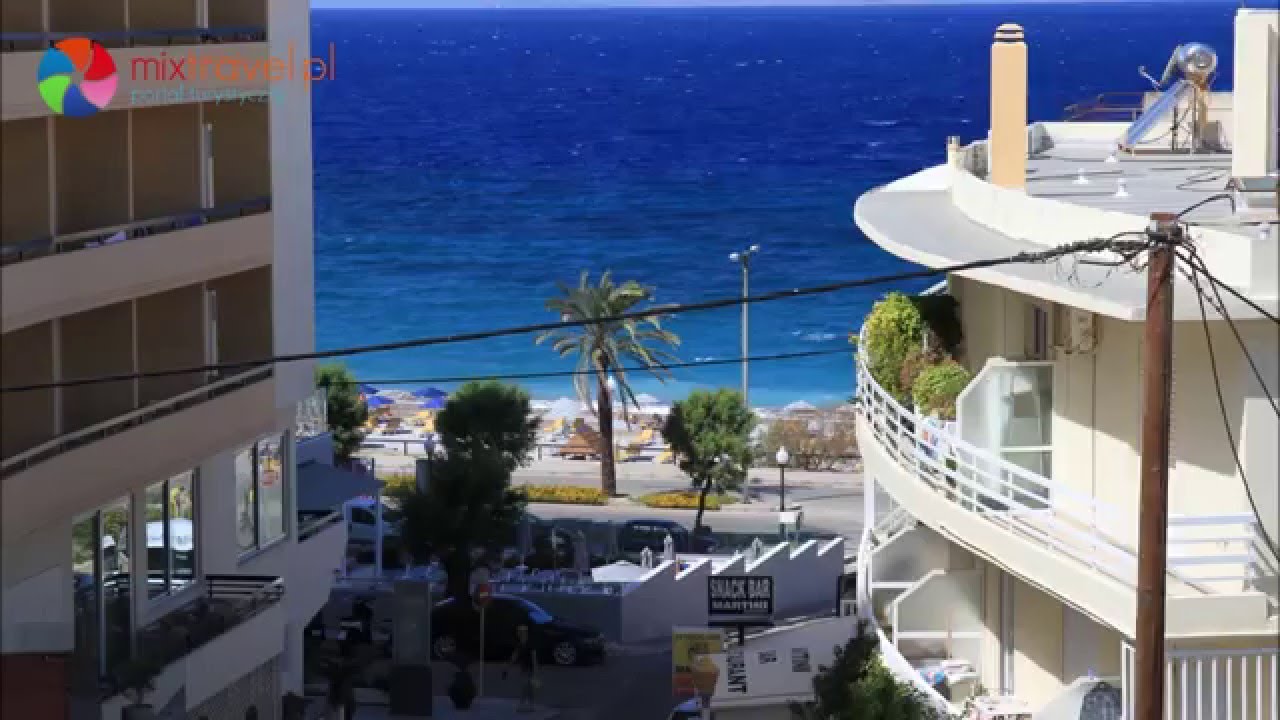 Smartline Semiramis Hotel - Rodos Town - Rodos - Grecja - YouTube