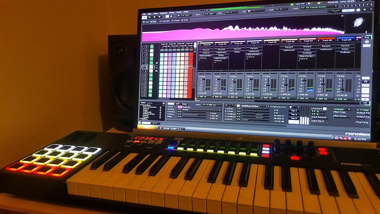 Axiom 25 Trigger pads with Ableton Live - YouTube